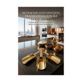 Kentex Mey Ithalat® 3'lü Lüks Gold Zamak Ölçü ve Baharat Kaşığı Seti - Özel Tasarım 721956 - Renkli