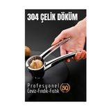 Kentex Mey Ithalat® Fındık ve Ceviz Kırıcı 304 Paslanmaz Çelik 721349 - Renkli