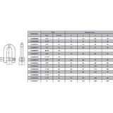 Kentex Mey Ithalat® M12 Zincir Kilidi 1/2 ( 3 Adet ) - Belirtilmemiş