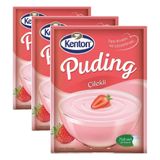 Kenton Puding Çilekli 125 G (3 paketi)