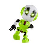 KentOyuncaK Minik Robot Ses Tekrar Edebilen Die-cast Oyuncak - Yeşil