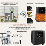 Kenwood KHH01 + N8WERK Airfryer Hediyeli — Mutfağını Baştan Yarat! - Metalik Inox
