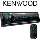Kenwood KMM-BT408 3 Amfi Çıkışlı Bluetooth USB AUX Özellikli Profesyonel Oto Teyp MP3 Çalar