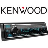 Kenwood Kmm-Bt408 Kumandasız Bluetooth Oto Teyp 3 Amfi Çıkışlı USB Aux Siyah Renkli Profesyonel Medya Çalar
