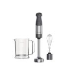 Kenwood Triblade XL El Mikseri Blender Set HBM60.002GY - 1000 Watt, Güçlü Motor, Yüzde 20 Daha Uzun Karıştırma Çubuğu, Triblade 3 Açılı Bıçak Sistemi, Metal Çırpıcı, Karıştırma Haznesi