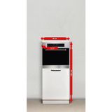 Kenyap Mutfak Ankastre Fırın & Kiler Dolabı 60 cm Parlak Beyaz ,kısa Boy 825340