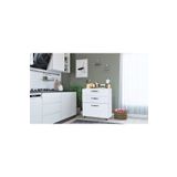Kenyap Mutfak Laminat Tezgahlı Alt Dolap 3 Çekmeceli Tekerlekli 60 x 82