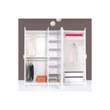 Kenyap Plus 812508 3 Çekmeceli 5 Kapılı Gardırop