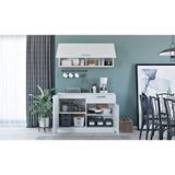 Kenyap Uvo Dar Mutfak Dolabı 120 Cm Laminat Tezgah Dahil