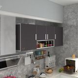 Kenz Life Kenzlife Gri Suntalam Mutfak Dolabı 060*180*32 Modern Tasarım ile Geniş Depolama Alanı