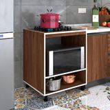 Kenz Life Kenzlife Gülpembe Ocak Dolabı XLARGE 85*70*60 cm Suntalam Malzeme ile Hazır Mutfak İçin