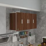 Kenz Life Kenzlife Hazır Mutfak Dolabı 060*120*32 MDF Malzeme ile Modern Tasarım ve Geniş Depolama - Ceviz