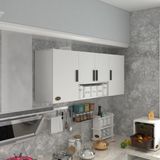 Kenz Life Kenzlife Hazır Mutfak Dolabı 060*150*32 Beyaz MDF Malzemeden Modern Tasarımlı Geniş Depolama