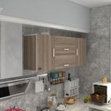 Kenz Life Kenzlife Hazır Mutfak Dolabı 060*150*32 Suntalam Malzeme Modern Tasarım ve Geniş Depolama - Cordoba