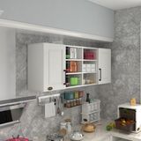 Kenz Life Kenzlife hazır mutfak dolabı biber60 byz mod1 60*160*32 mebran kapak suntalam gövde - Renk - Beyaz