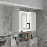 Kenz Life Kenzlife hazır mutfak dolabı kıvırcık90 byz mod1 90*080*32 mebran kapak suntalam gövde - Renk - Beyaz