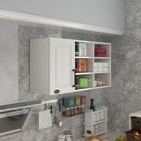 Kenz Life Kenzlife hazır mutfak dolabı pancar60 byz mod1 60*120*32 mebran kapak suntalam gövde - Renk - Beyaz