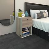 Kenz Life Kenzlife Komodin Izumi Crd 60*39*39 Komidin Kitaplık Ayakkabılık Kapaklı Arkalıklı
