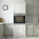 Kenz Life Kenzlife Membran Ankastre Fırın Dolabı Bige Byzbyz Çerçeve 180*60*56 Mebran Kapak Mdf Gövde - Beyaz