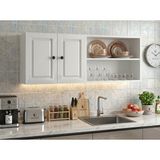 Kenz Life Kenzlife Membran Hazır Mutfak Dolabı Supsup Byzbyz Çerçeve 160*60*32 Mebran Kapak Suntalam Gövde Arkalıklı - Beyaz