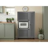 Kenz Life Kenzlife Membran Mini Fırın Dolabı Alpkuntsağ Gribyz Panjur 148*90*30 Mebran Kapak Mdf Gövde - 00 Beyaz