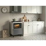 Kenz Life Kenzlife Membran Ocak Dolabı Doğangün Gribyz Panjur 85*60*56 Mebran Kapak Mdf Gövde - 00 Beyaz