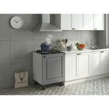 Kenz Life Kenzlife Membran Ocak Dolabı Kamuran Gribyz Çerçeve 85*60*56 Mebran Kapak Mdf Gövde Arkalıksız - 00 Beyaz