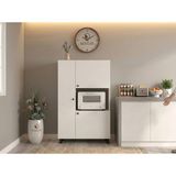 Kenz Life Kenzlife Mini Fırın Dolabı Alpkuntsolmdf Byz 148*90*30 % 100 Mdf Mutfak - 00 Beyaz