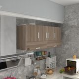 Kenz Life Kenzlife Modern Tasarımlı Kapaklı Raflı Mutfak Dolabı 060*150*32 Suntalam Malzemeden Üretilmiştir - Cordoba