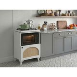 Kenz Life Kenzlife Ocak Dolabı Revbahar Mat Beyaz 85*60*56 Jut Oval Kapak Mdf Gövde Arkalıksız - 00 Beyaz