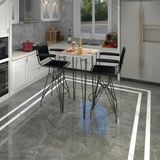 Kenz Life Knsz Masa Sandalye Takımı HEM105ZENGIN Crdsyh 060*060 2 Sandalye Syhsyh Kolçaklı Sırt Minderli - Cordoba
