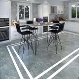Kenz Life Knsz Masa Sandalye Takımı HEM105ZENGIN Crdsyh 100*070 4 Sandalye Syhsyh Kolçaklı Sırt Minderli - Cordoba