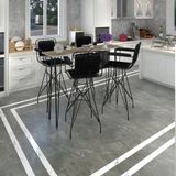 Kenz Life Knsz Masa Sandalye Takımı HEM105ZENGIN Crdsyh 140*040 4 Sandalye Syhsyh Kolçaklı Sırt Minderli - Cordoba