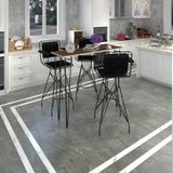Kenz Life Knsz Masa Sandalye Takımı HEM105ZENGIN Cvzsyh 140*040 3 Sandalye Syhsyh Kolçaklı Sırt Minderli - Ceviz
