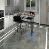 Kenz Life Knsz Masa Sandalye Takımı HEM105ZENGIN Grisyh 100*040 2 Sandalye Syhsyh Kolçaklı Sırt Minderli