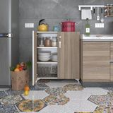 Kenzlife 2 kapılı dolap çilem 088*070*032 crd kilitli ayaklı banyo mutfak ofis kitaplık ayakkabılık kiler - Cordoba