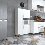 Kenzlife Alpkuntsağ Beyaz 148x90x30 Ayaklı Mikroalga Midi Fırın Mutfak Mini Fırın Dolabı