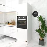Kenzlife Ankastre Fırın Dolabı Bige Mat Beyaz 180*60*56 Suntalam Mutfak Banyo Kiler