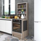 Kenzlife ankastre fırın dolabı nevgece crd 165*60*56 mutfak eko düz - Ahşap