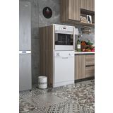 Kenzlife Ankastre Fırın&Bulaşık Makinesi Dolabı Botan Crd 150*70*60 Çamaşır Makinesi