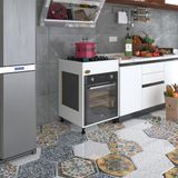 Kenzlife Ankastre Modülü Kabini Haya Busa3 Byz 85*60*56 Fırın Ocak Dolabı Ayarlı Ayaklı Üstten