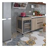 Kenzlife Ankastre Modülü Kabini Haya Busa3 Crd 85*60*56 Fırın Ocak Dolabı Ayarlı Ayaklı Üstten