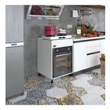 Kenzlife Ankastre Modülü Kabini Kalimera Byz 85*60*56 Fırın Ocak Dolabı Ayarlı Ayaklı Üstü Kapalı