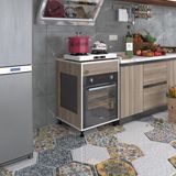 Kenzlife Ankastre Modülü Kabini Tilkowski3 Crd 85*60*56 Fırın Ocak Dolabı Ayarlı Ayaklı Üstü Kapalı