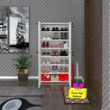 Kenzlife ayakkabılık ayakkabı dolabı kilitli be real byz 140*70*32 kapaklı arkalıklı ofis dolabı iki bölme + tekli duvar