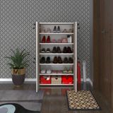 Kenzlife Ayakkabilik Ayakkabi Dolabi Kilitli Be Real Crd 120*70*32 Kapakli Arkalikli Ofis Dolabi İki Bolme