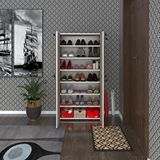 Kenzlife Ayakkabilik Ayakkabi Dolabi Kilitli Be Real Crd 140*70*32 Kapakli Arkalikli Ofis Dolabi İki Bolme