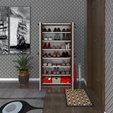 Kenzlife Ayakkabilik Ayakkabi Dolabi Kilitli Be Real Cvz 140*70*32 Kapakli Arkalikli Ofis Dolabi İki Bolme
