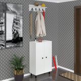 Kenzlife Ayakkabılık Başmak6 Byz 98*060*30 Kapaksız 6 Raflı 18 Çift Ayakkabı Kapasitesi