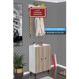 Kenzlife Ayakkabılık Cimcime5 Crdbyz 83*060*32 Kapaklı 5 Raflı 15 Çift Ayakkabı Kapasitesi